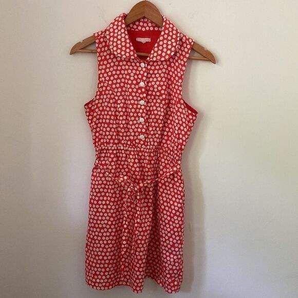 Tulle Retro Cotton Polka Dot Dress - Picture 5 of 12